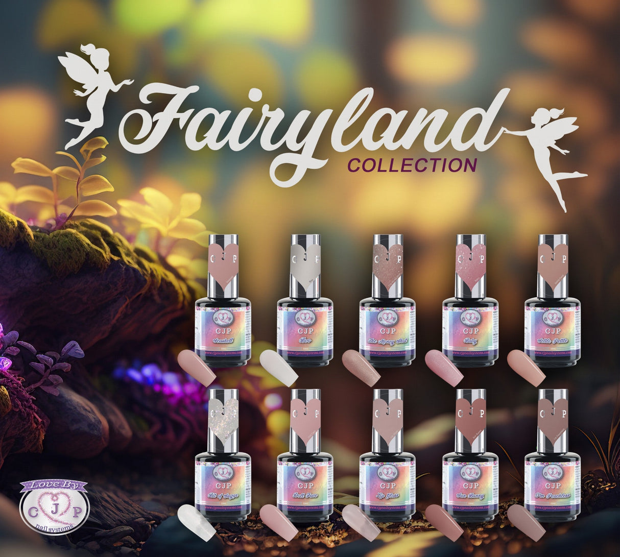 C Jel P Gel Polish Fairyland Collection