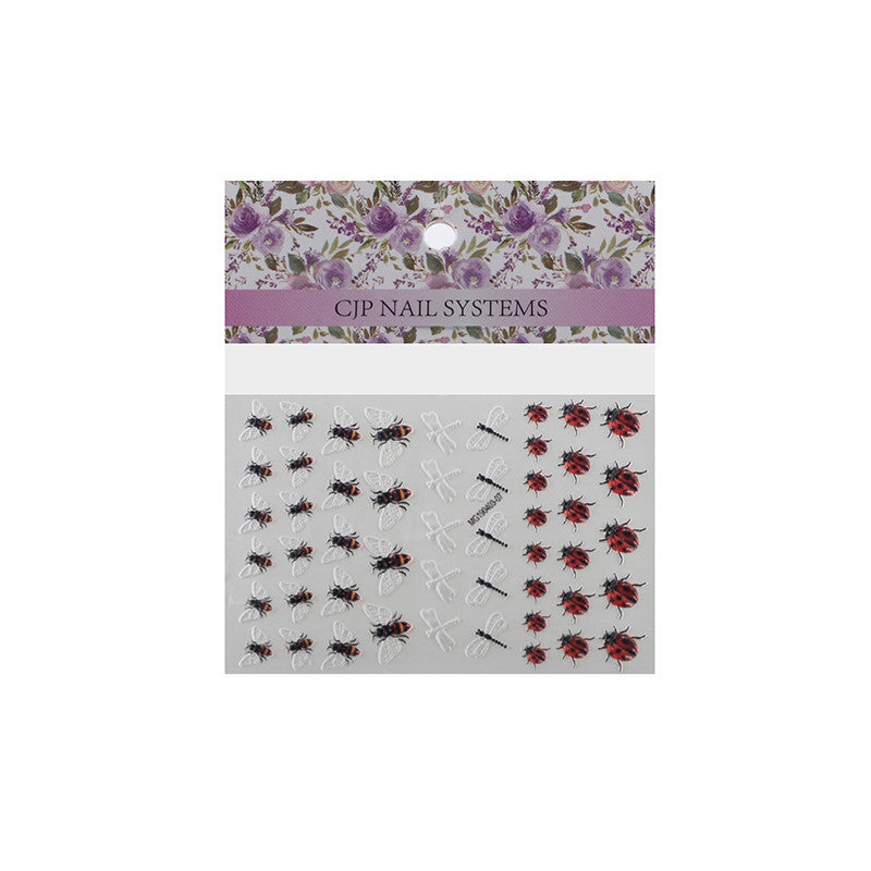 5D Water Decals Bees and Bugs