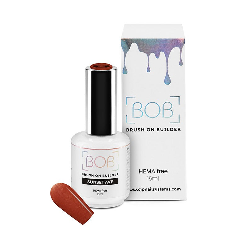 orange shimmer builder gel