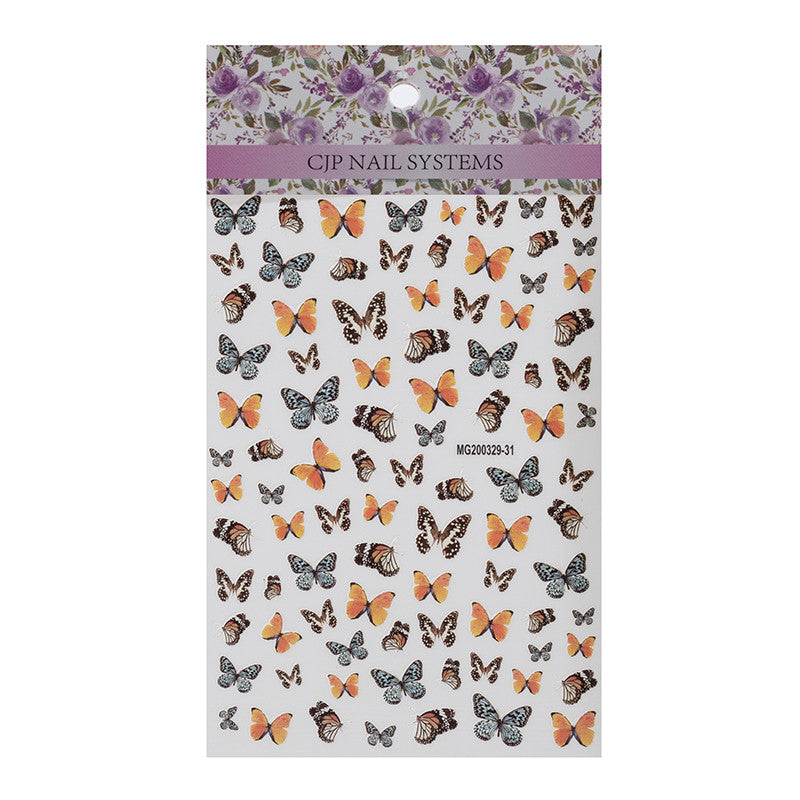 Autumn Butterfly Stickers
