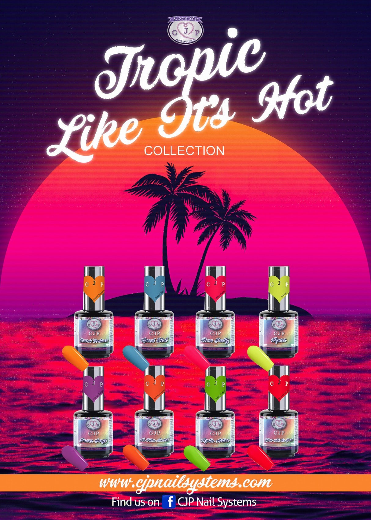 Tropic Like Its Hot Collection NEW BOTTLES