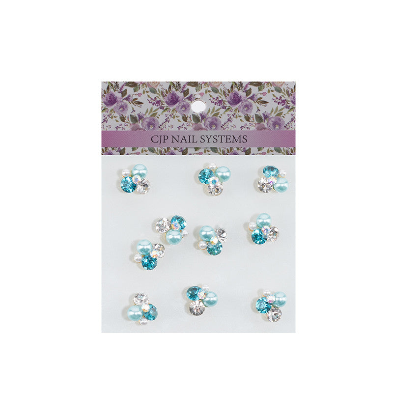 3D CJP Aqua Gem Stones