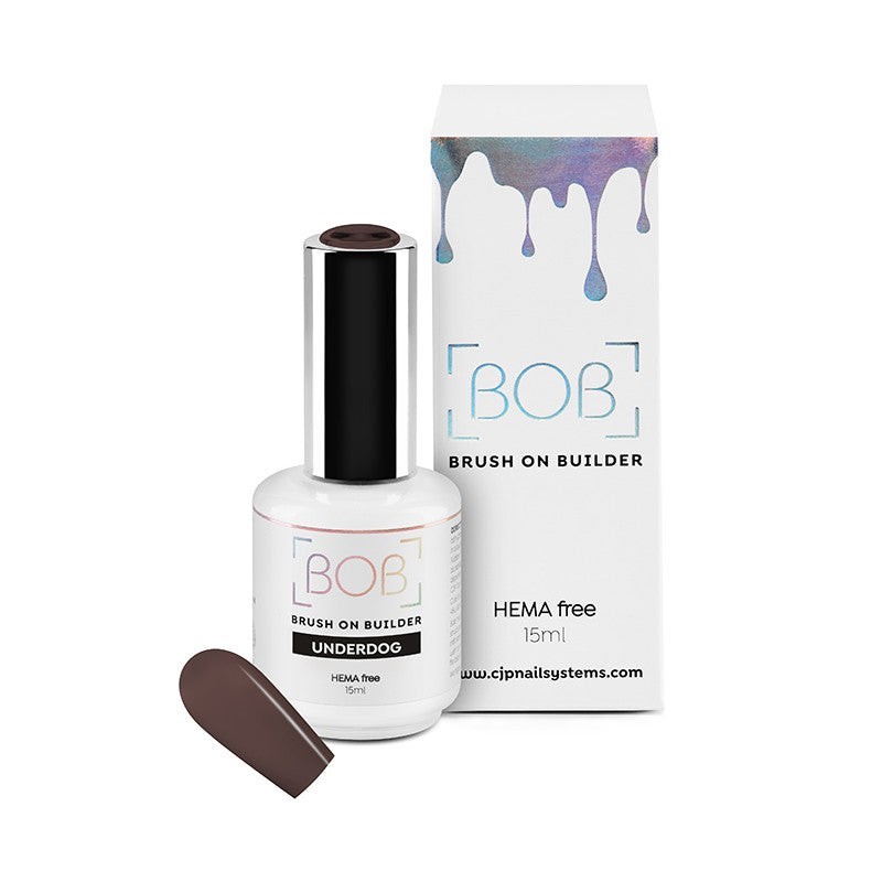 brown builder gel in a bottle