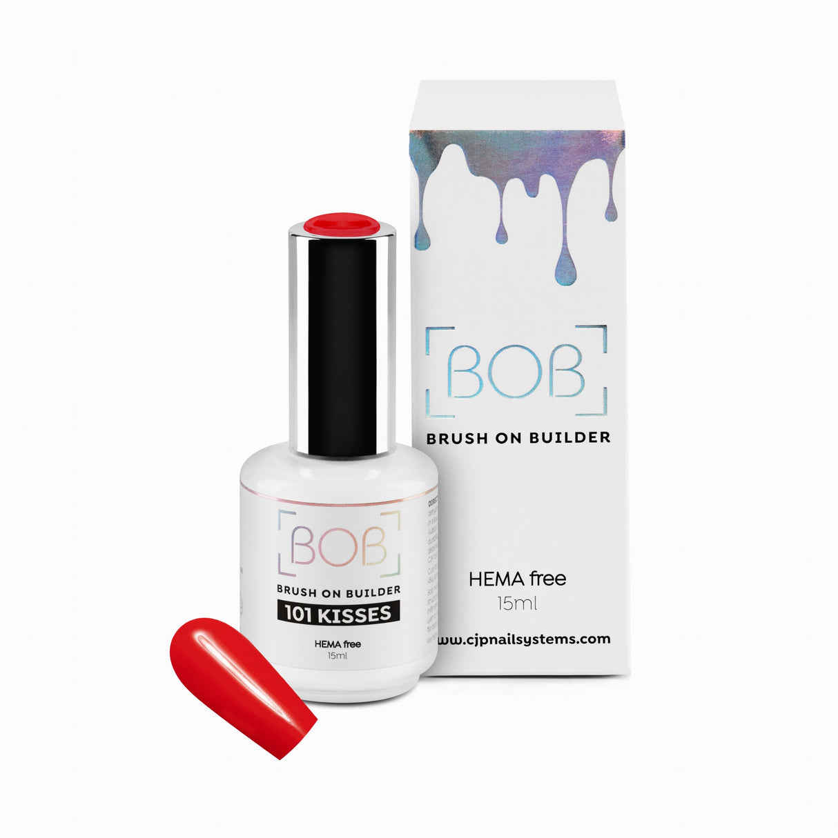 red builder gel in a bottle