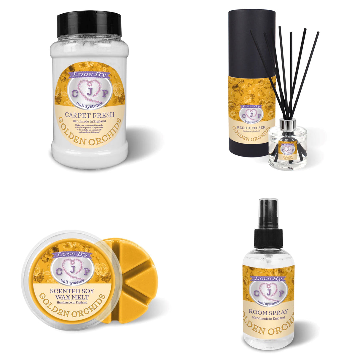 Golden Orchids Salon Scents Bundle