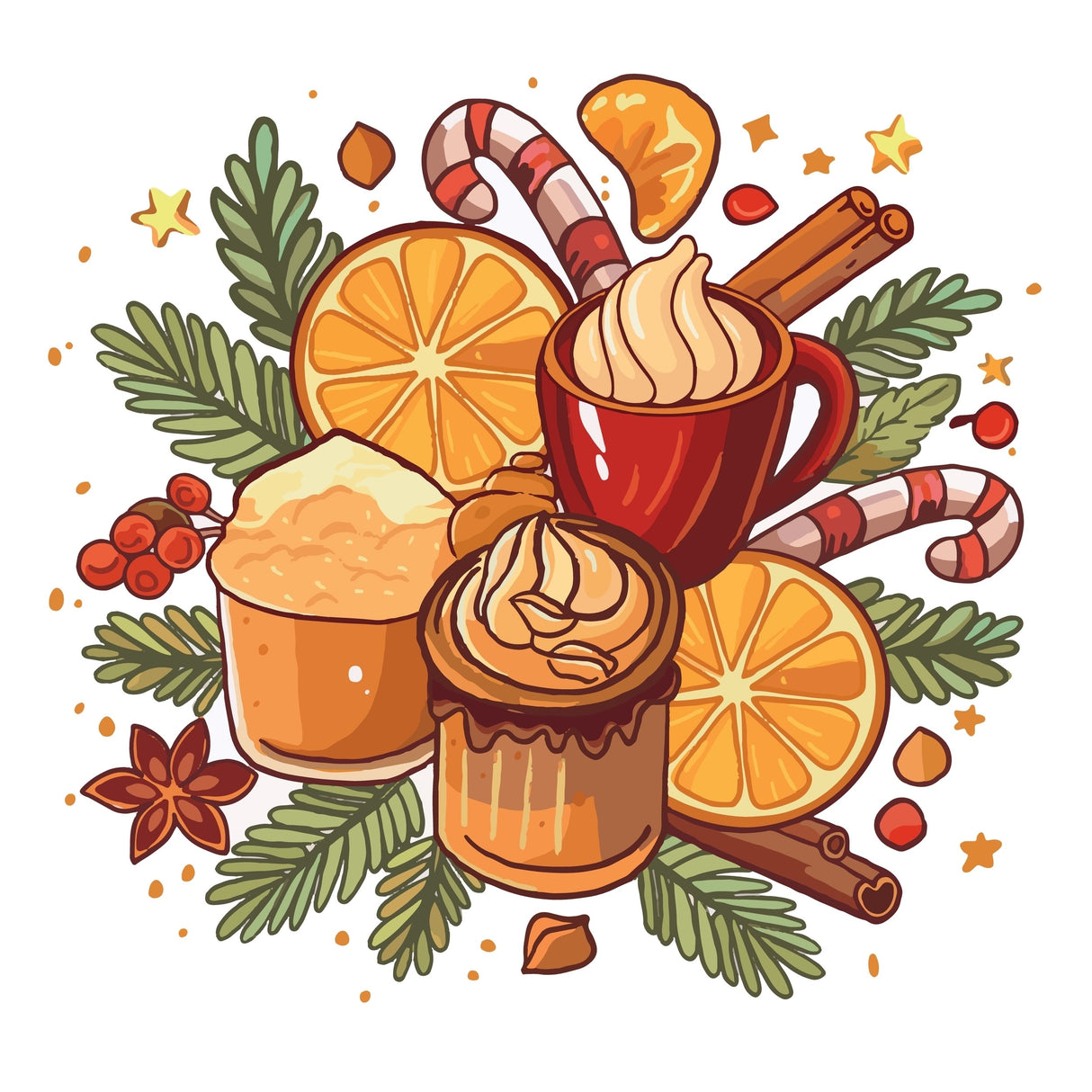 Christmas Wax Melt Bundle x 10 50g