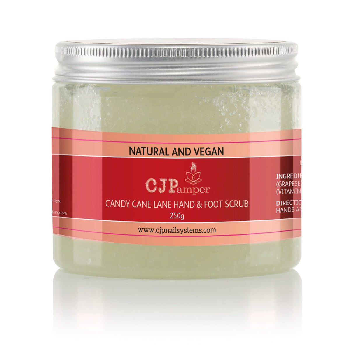 Candy Cane Lane Hand and Foot Scrub 250ml