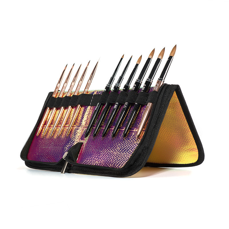 Brush Case With 11 CJP Brushes