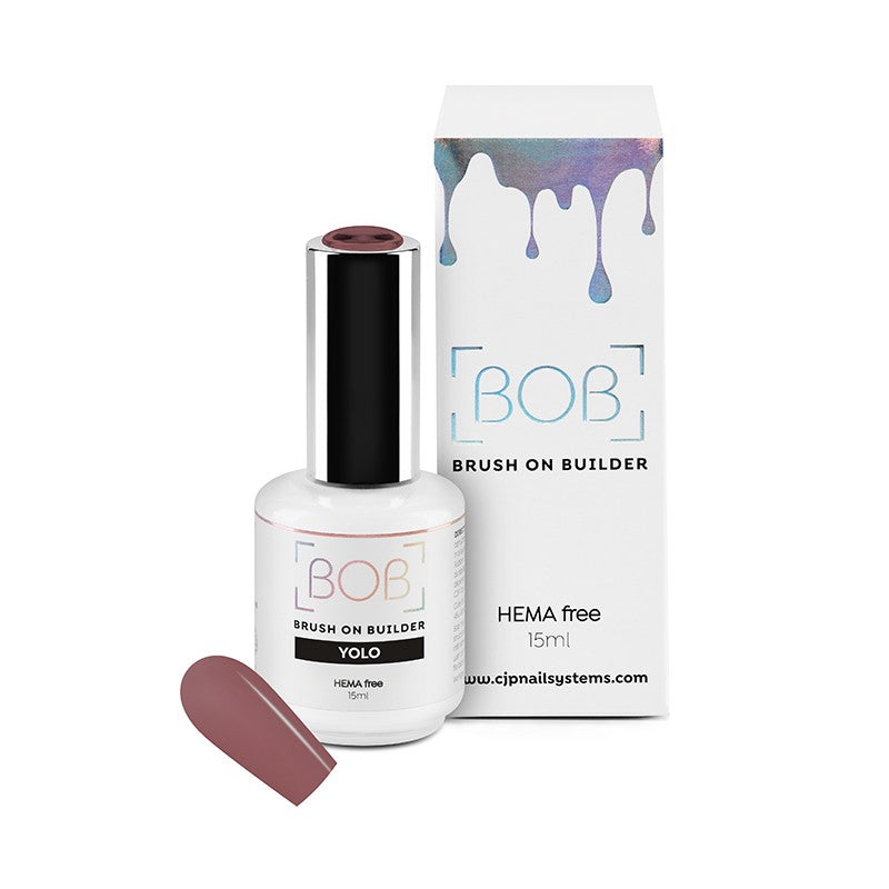 warm pink brush on builder gel