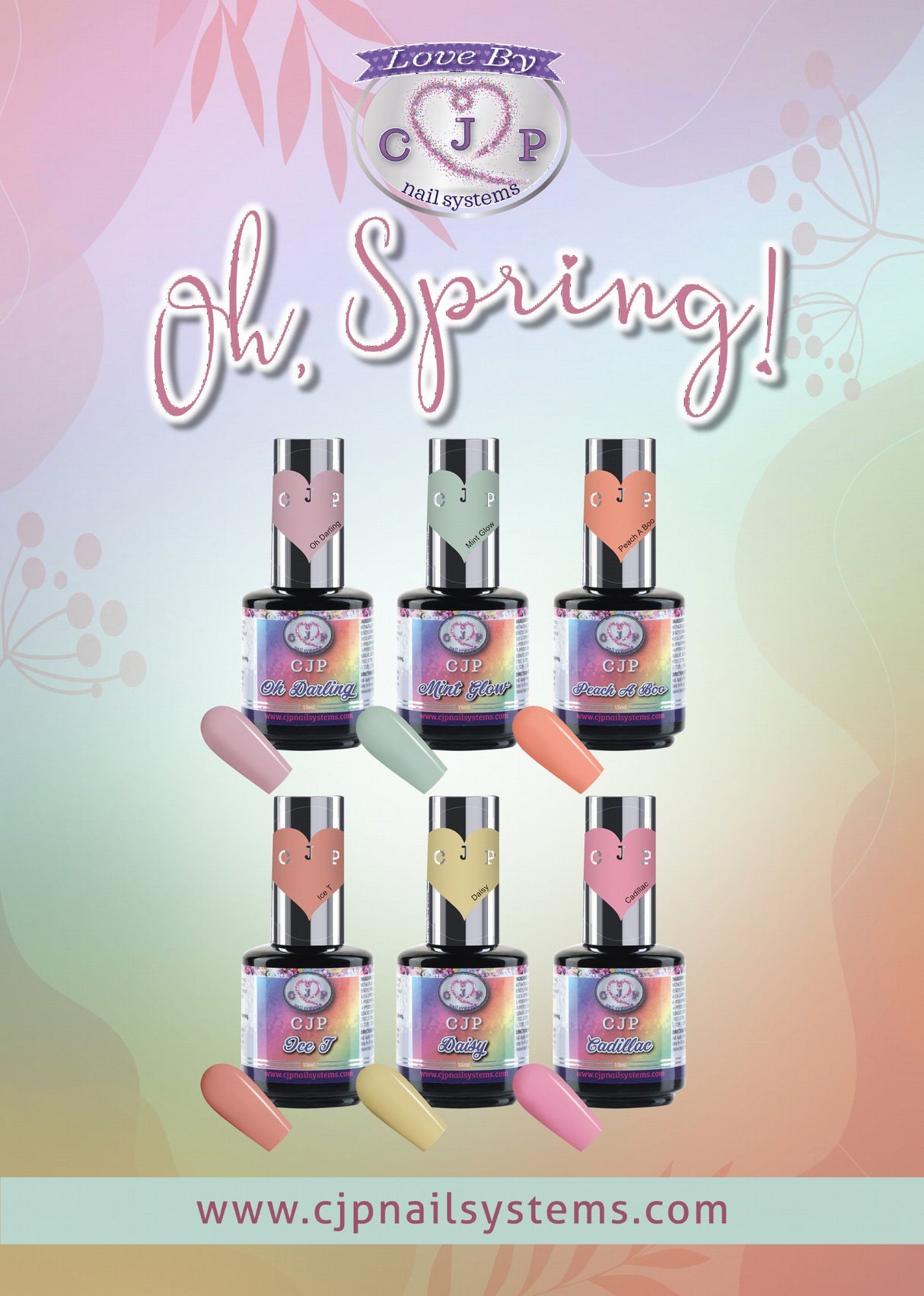 C Jel P Gel Polish Oh Spring Collection