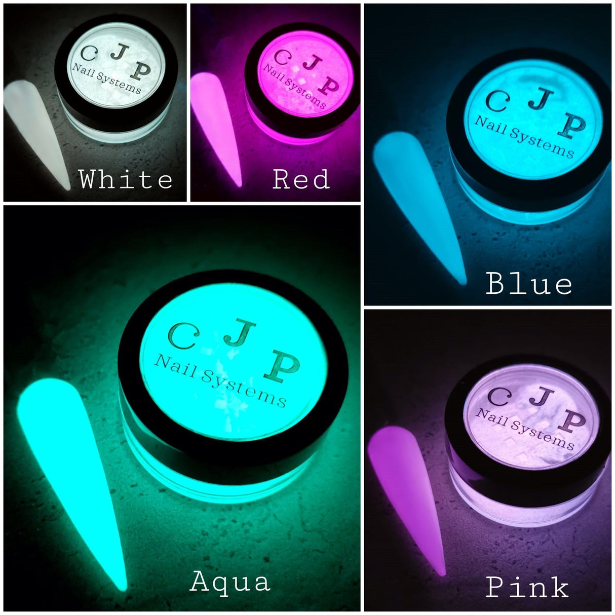 Glow Powder Bundle x 4