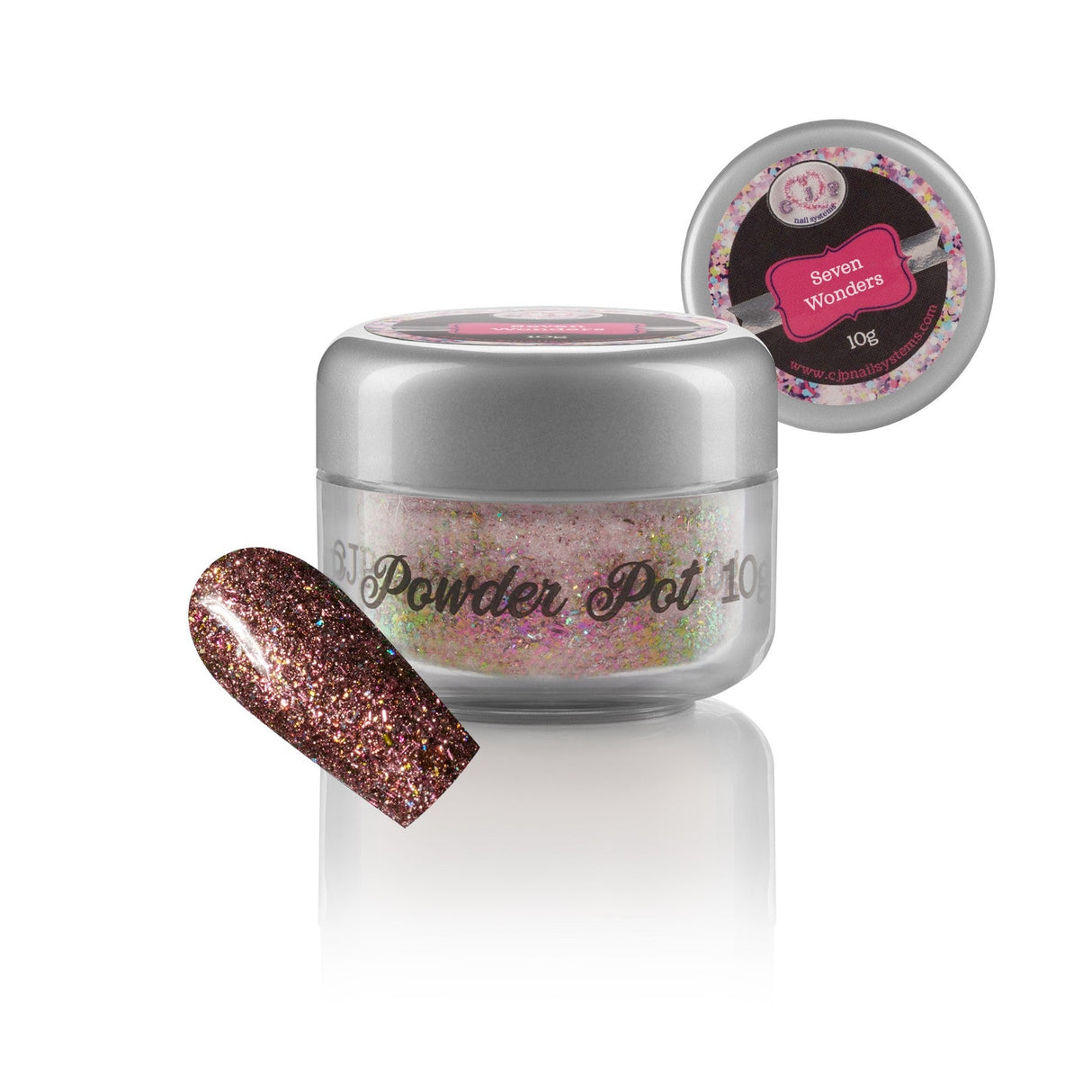 Seven Wonders Powder Pot