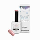 warm pink builder gel in a bottle