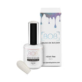white builder gel in a bottle