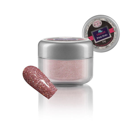 Pink Holo Powder Pot