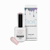 semi translucent pink builder gel