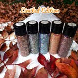 5 X 10g Autumn/Wintery Glitters