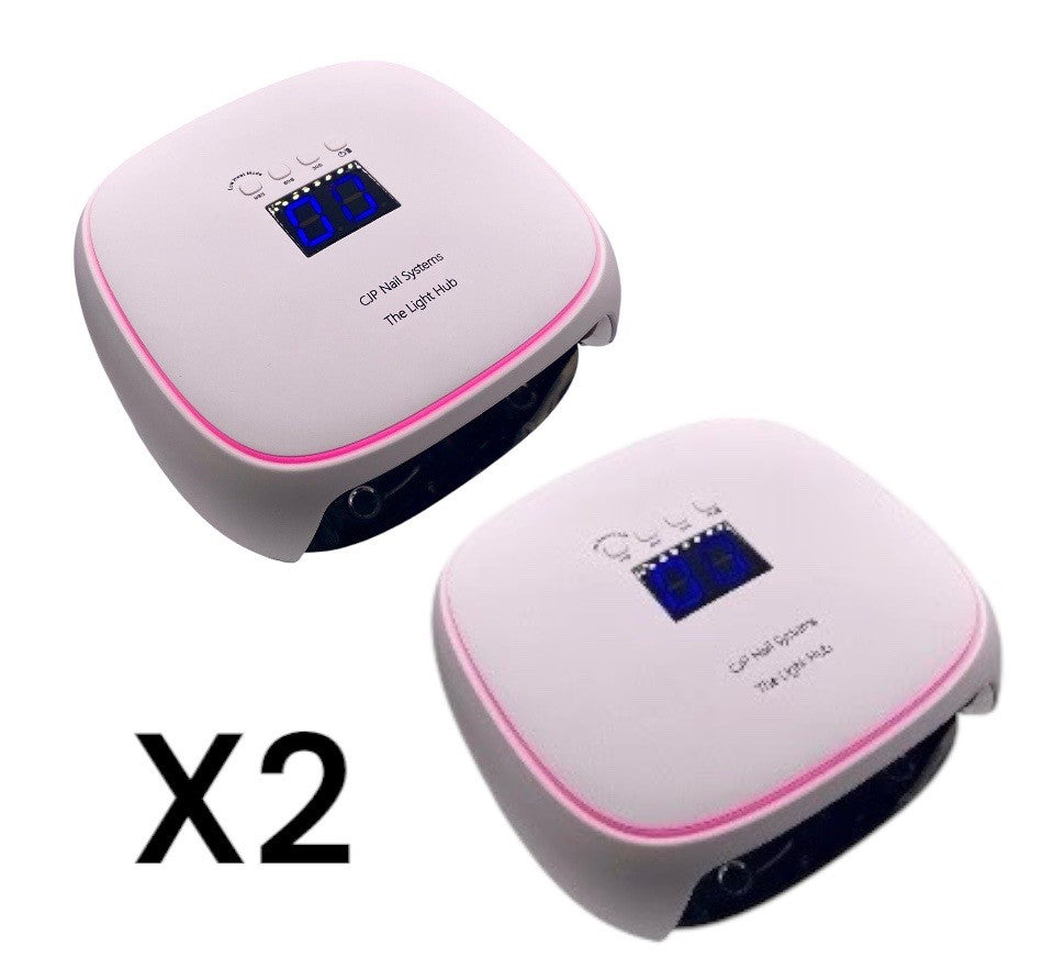 The Light Hub - LED/UV Nail Lamp 80w DOUBLE PACK X2