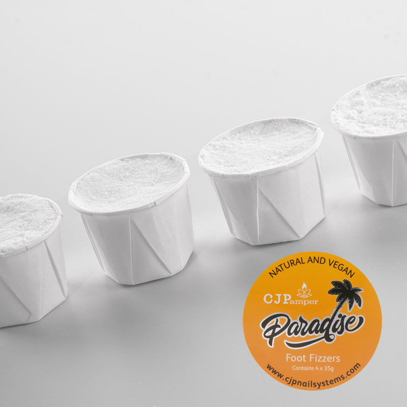 Paradise  Foot Fizzers 4 x 35g