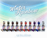 C Jel P Gel Polish Winter Rainbows Collection