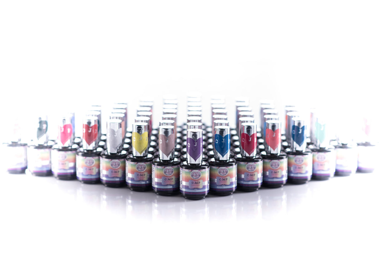 C Jel P Full  Gel Polish Collection FREE LAMP