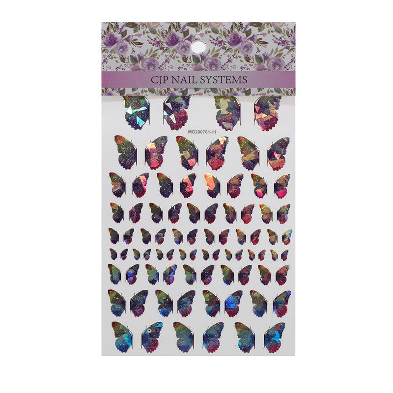 Holo Butterflies Stickers