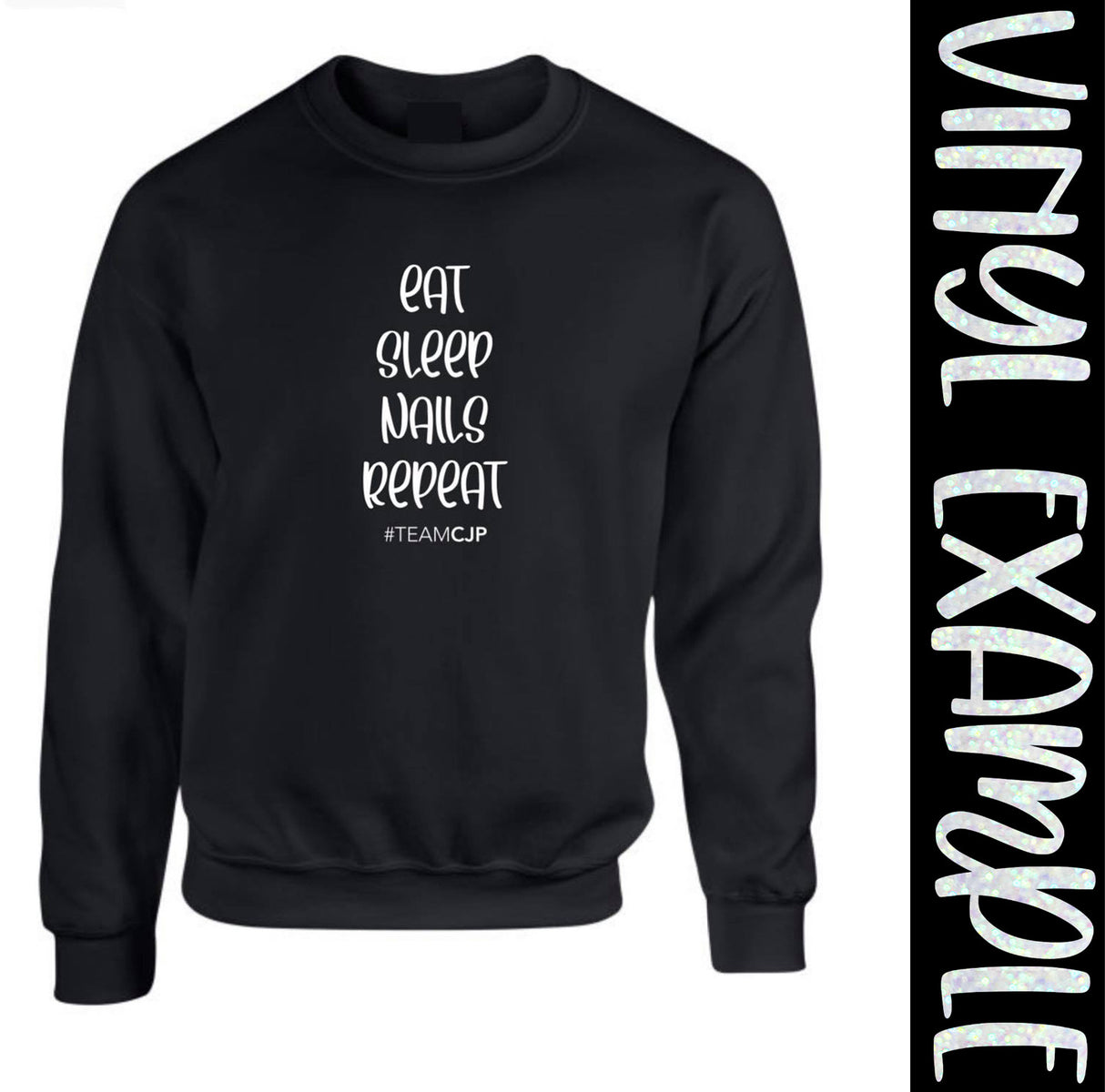 Jumper Eat Sleep Nails Repeat