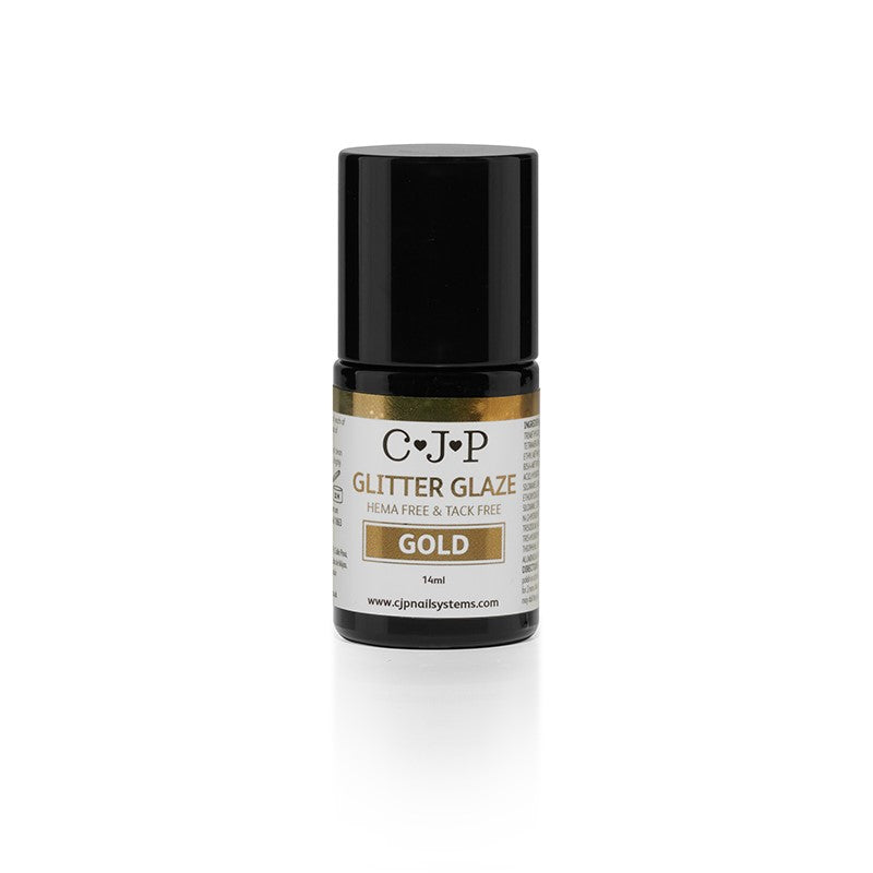 Glitter Glaze (GOLD) 14ml Top Gloss