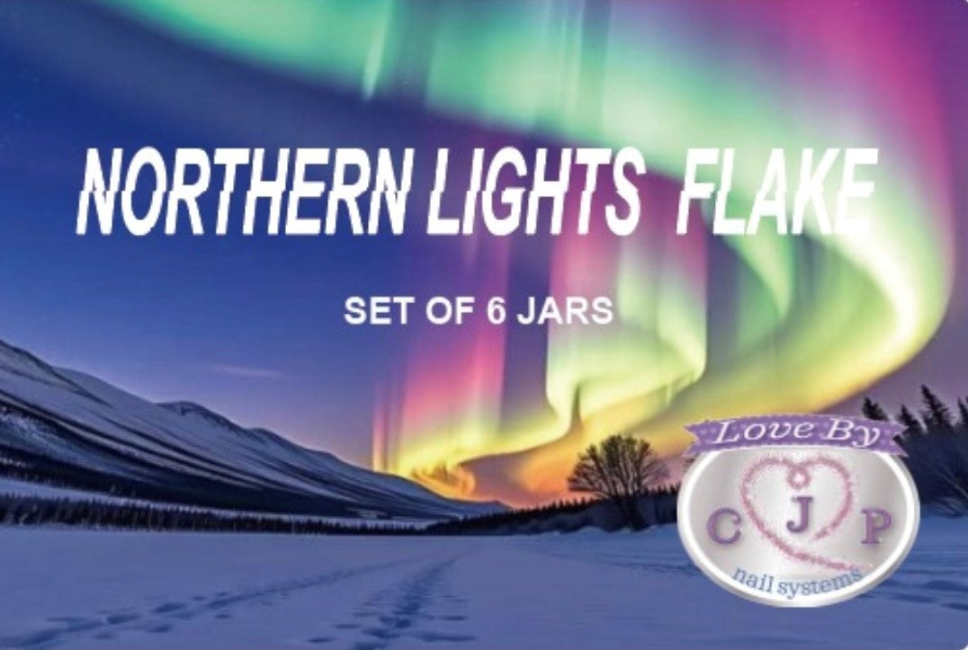 Northern Lights FLAKE - SET of 6